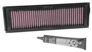 Kawasaki Ninja ZX-10R Air Filter - K&N Engineering - High-Flow Direct-Fit Replacement - `04-`07